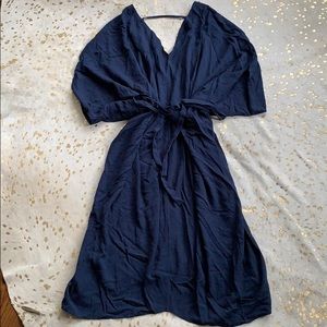 7115 by Szeki Linen Blend Dress